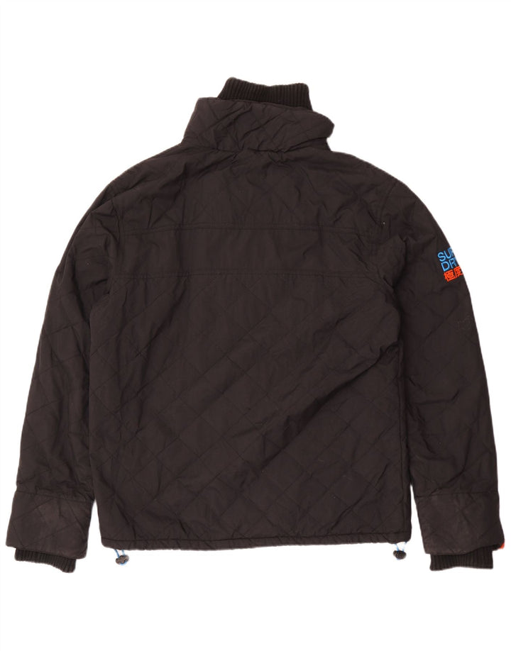Giacca a vento da donna Superdry The Windcheater UK 16 grande nera