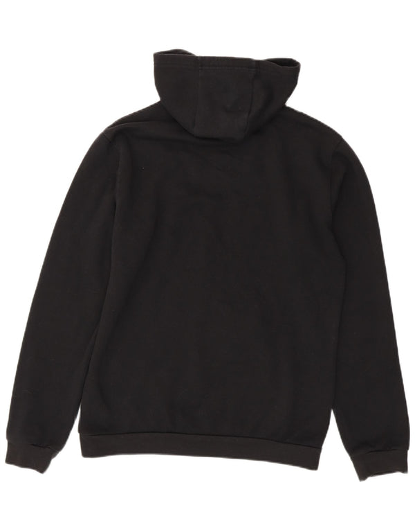 Maglione con cappuccio da uomo ADIDAS piccolo in cotone nero
