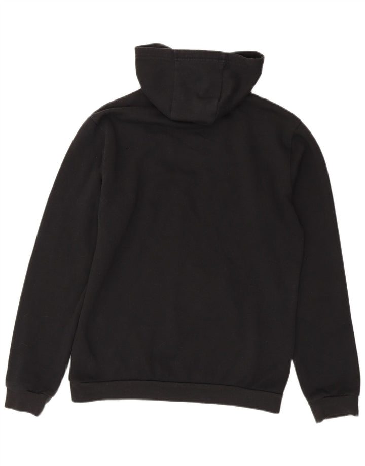 Maglione con cappuccio da uomo ADIDAS piccolo in cotone nero