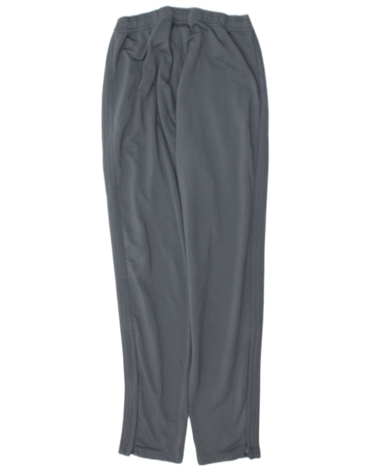Pantaloni da tuta Adidas da uomo piccoli in poliestere grigio