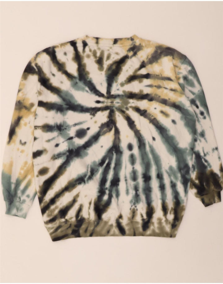VOLCOM Womens Sweatshirt Jumper US 4/6 Small Multicoloured Tie Dye Vintage Volcom and Second-Hand Volcom from Messina Hembry 