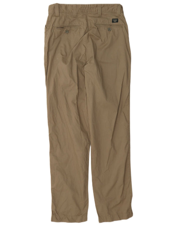 Dickies Pantaloni casual dritti kaki da uomo W29 L32 in cotone beige
