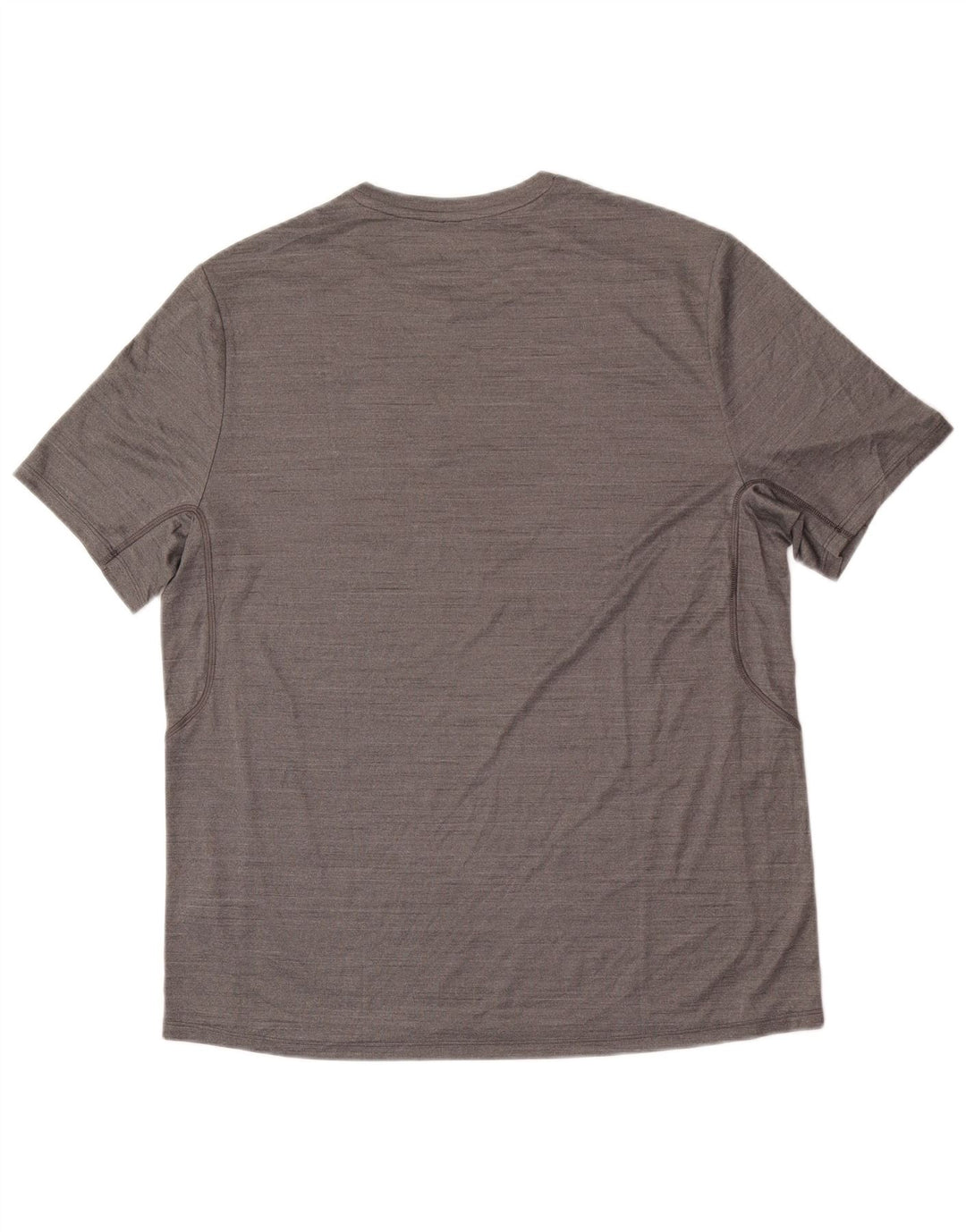 T-shirt Reebok da uomo Top Large in poliestere grigio