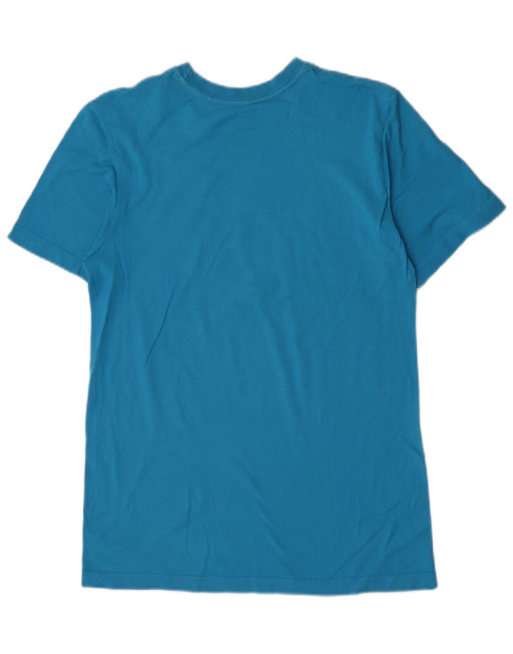 T-shirt grafica Nike da uomo con vestibilità regolare, piccola, in cotone blu