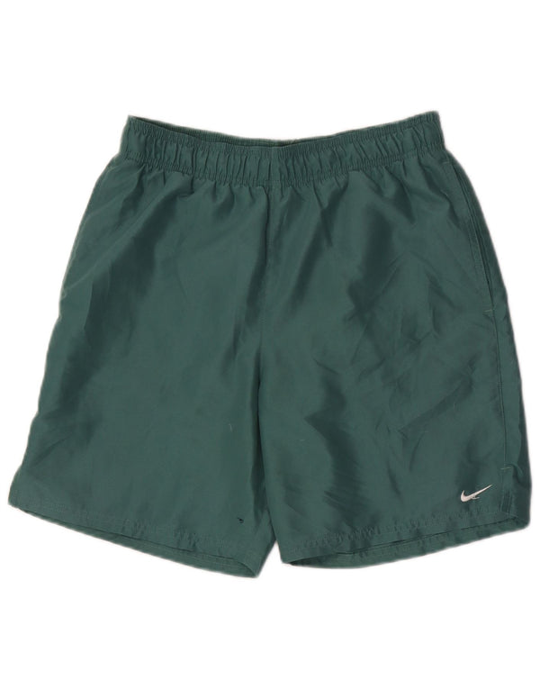 Pantaloncini sportivi Nike da uomo piccoli in poliestere verde