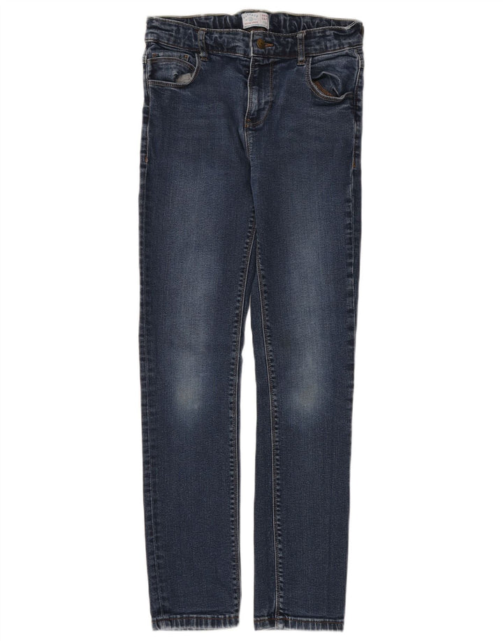Jeans dritti per ragazze FAT FACE 12-13 anni W28 L28 cotone blu