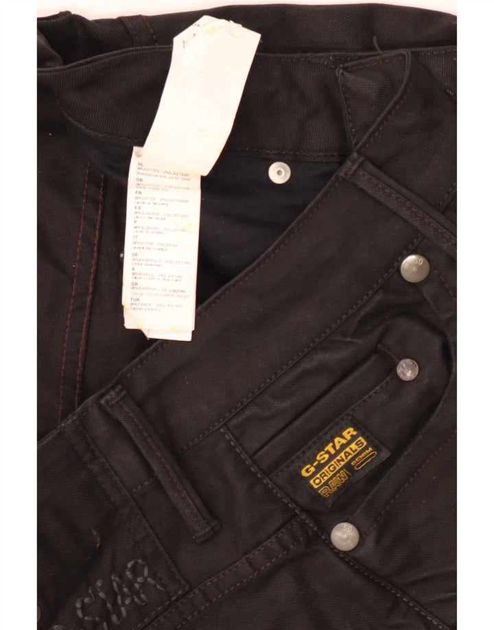 Jeans slim da donna G-Star W30 L32 cotone nero