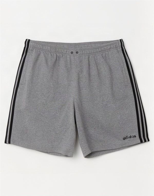 Pantaloncini sportivi da uomo Adidas 2XL cotone grigio