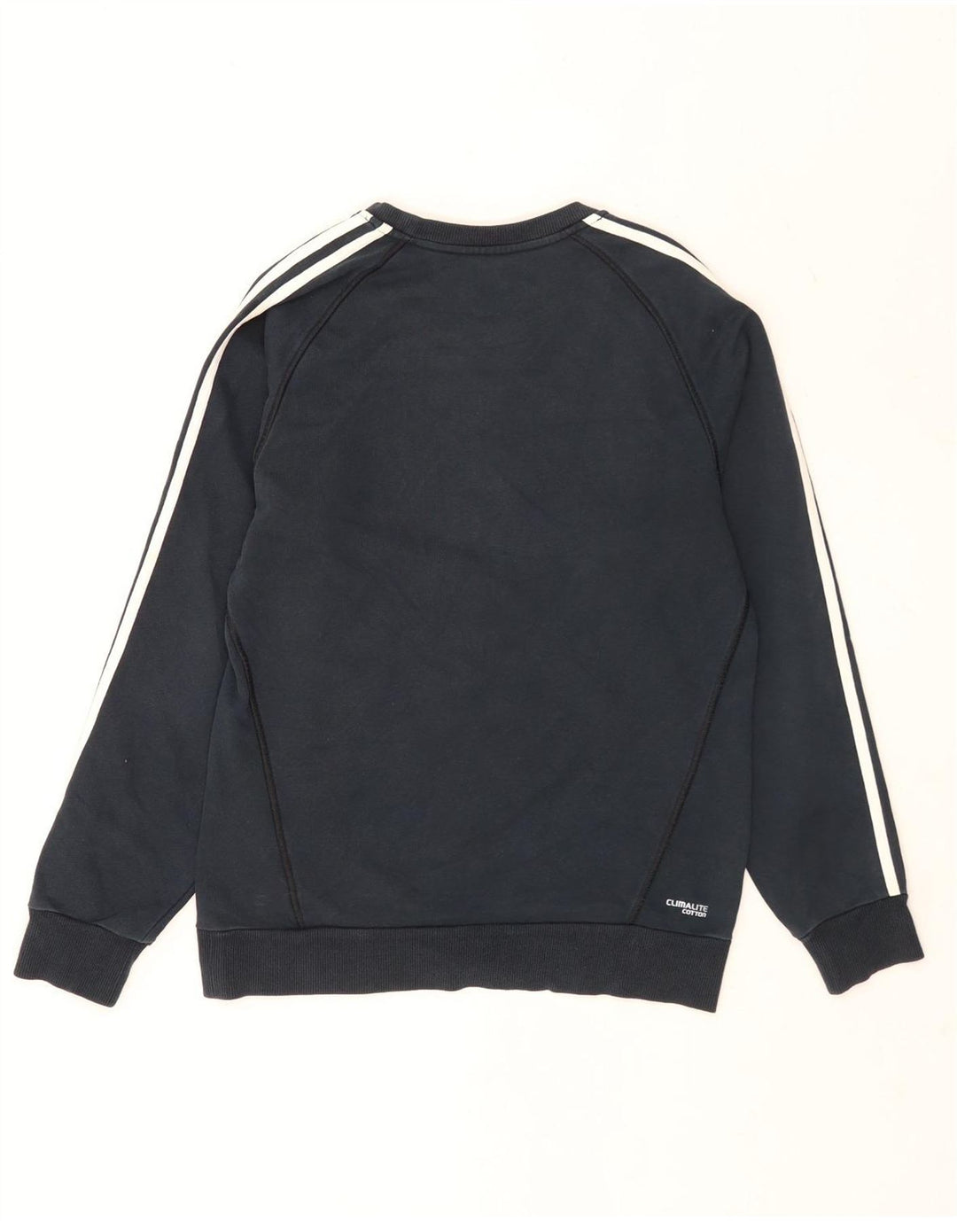 Felpa Adidas Clima 365 da uomo, piccola, in cotone blu navy