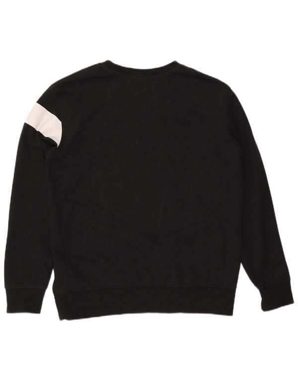 Felpa da uomo G-Star Jumper XL in cotone color block nero