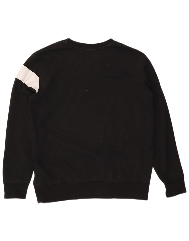Felpa da uomo G-Star Jumper XL in cotone color block nero