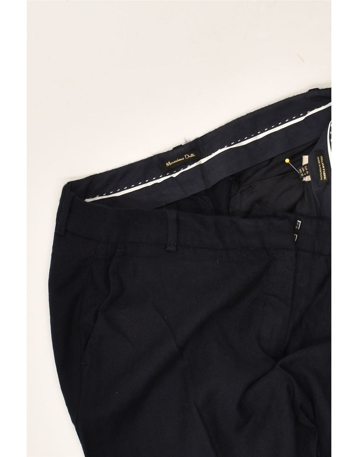 MASSIMO DUTTI Womens Slim Suit Trousers EU 40 Medium W30 L30  Navy Blue | Vintage Massimo Dutti | Thrift | Second-Hand Massimo Dutti | Used Clothing | Messina Hembry 