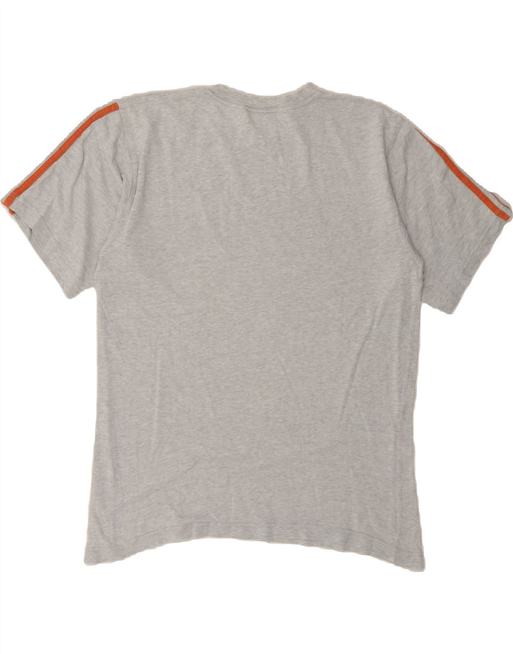 ADIDAS Mens T-Shirt Top Medium Grey Cotton Vintage Adidas and Second-Hand Adidas from Messina Hembry 