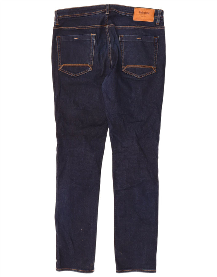 Jeans slim da uomo Timberland W34 L34 cotone blu navy