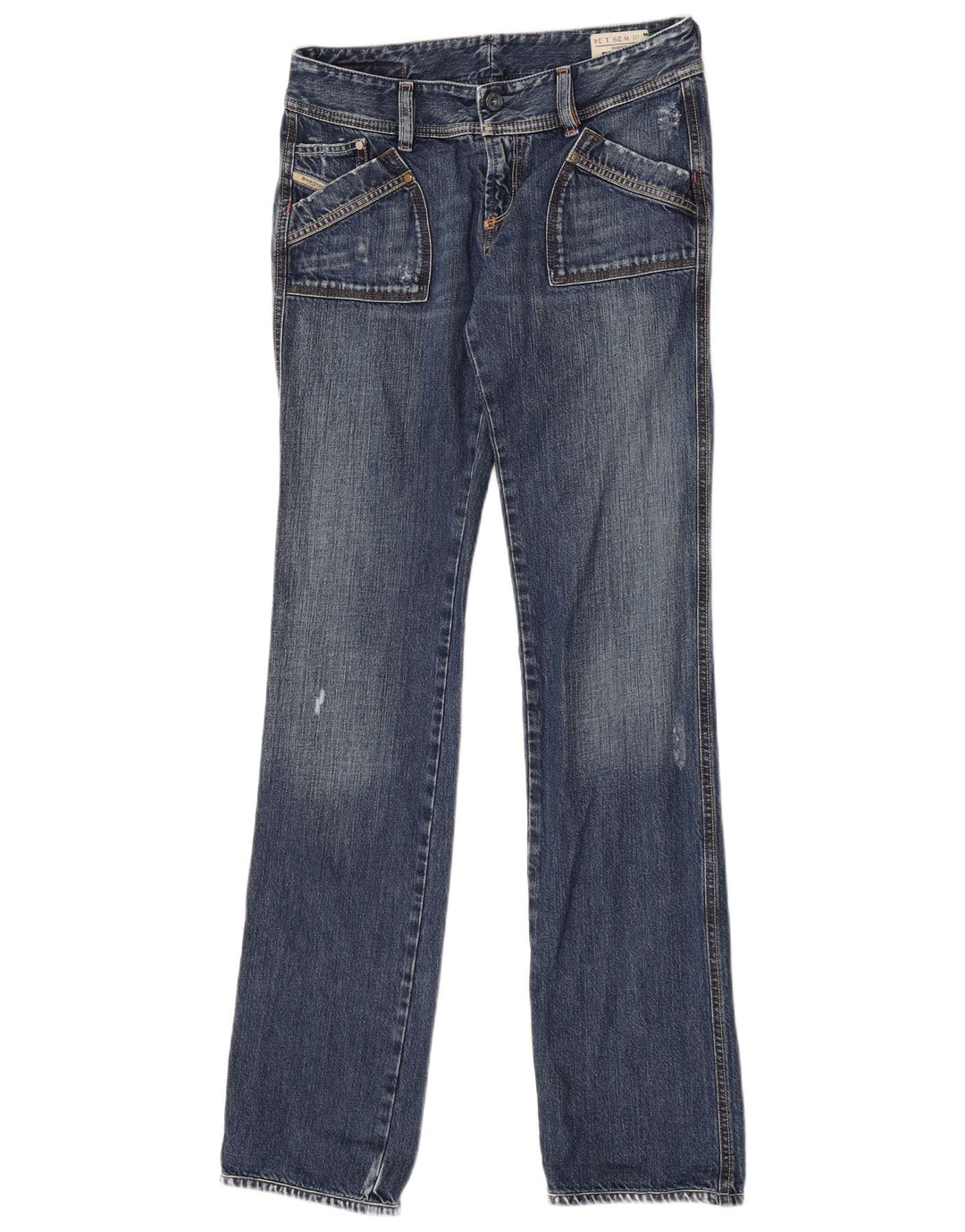 Jeans slim da donna Diesel Reckfly W29 L34 cotone blu