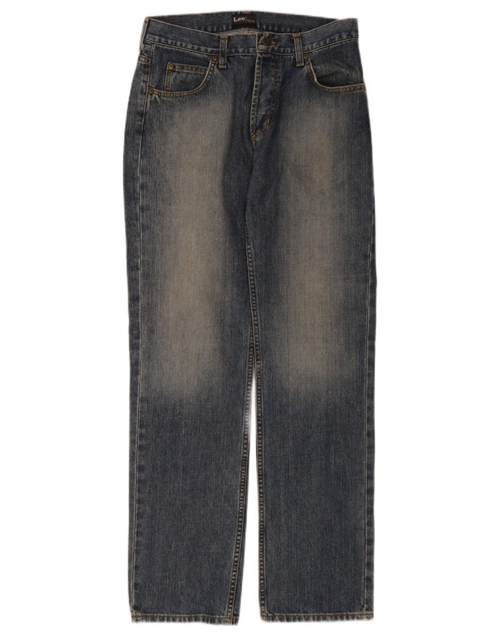 Jeans dritti Lee Seattle da donna W33 L34 cotone blu