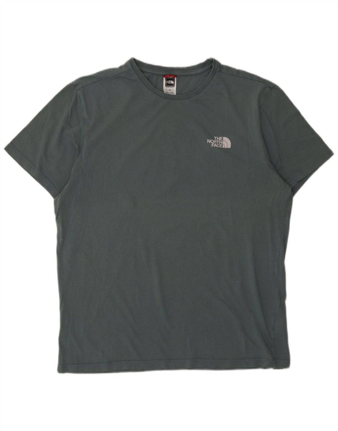 THE NORTH FACE T-shirt da uomo Top grande in cotone verde