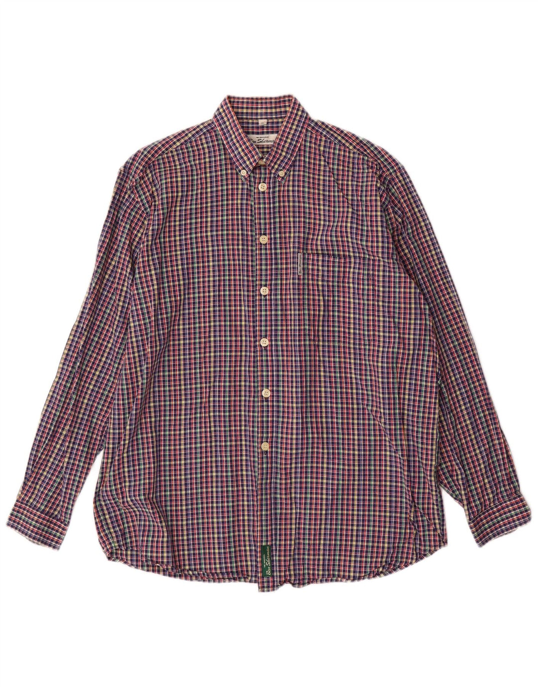 Camicia da uomo BEN SHERMAN XL a quadri multicolore