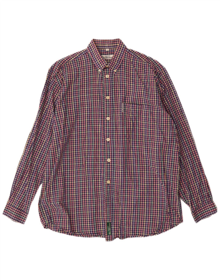 Camicia da uomo BEN SHERMAN XL a quadri multicolore