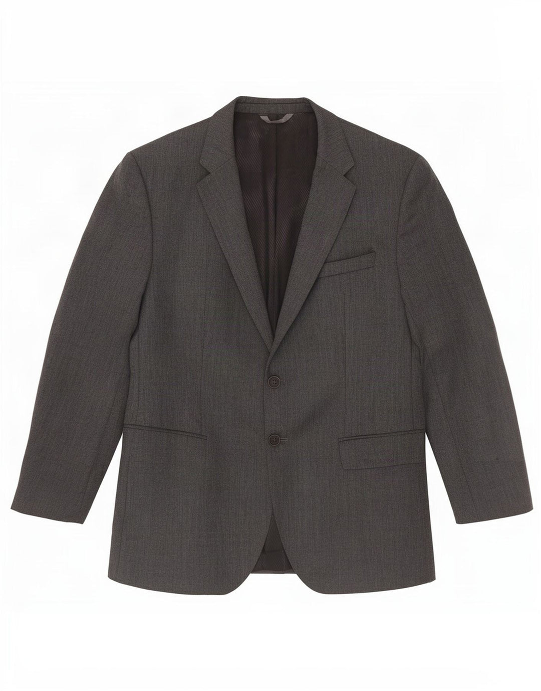 Giacca blazer da uomo a 2 bottoni Hugo Boss EU 52 XL lana vergine grigia