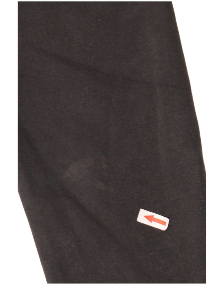 Felpa con cappuccio da uomo Adidas Small in cotone nero