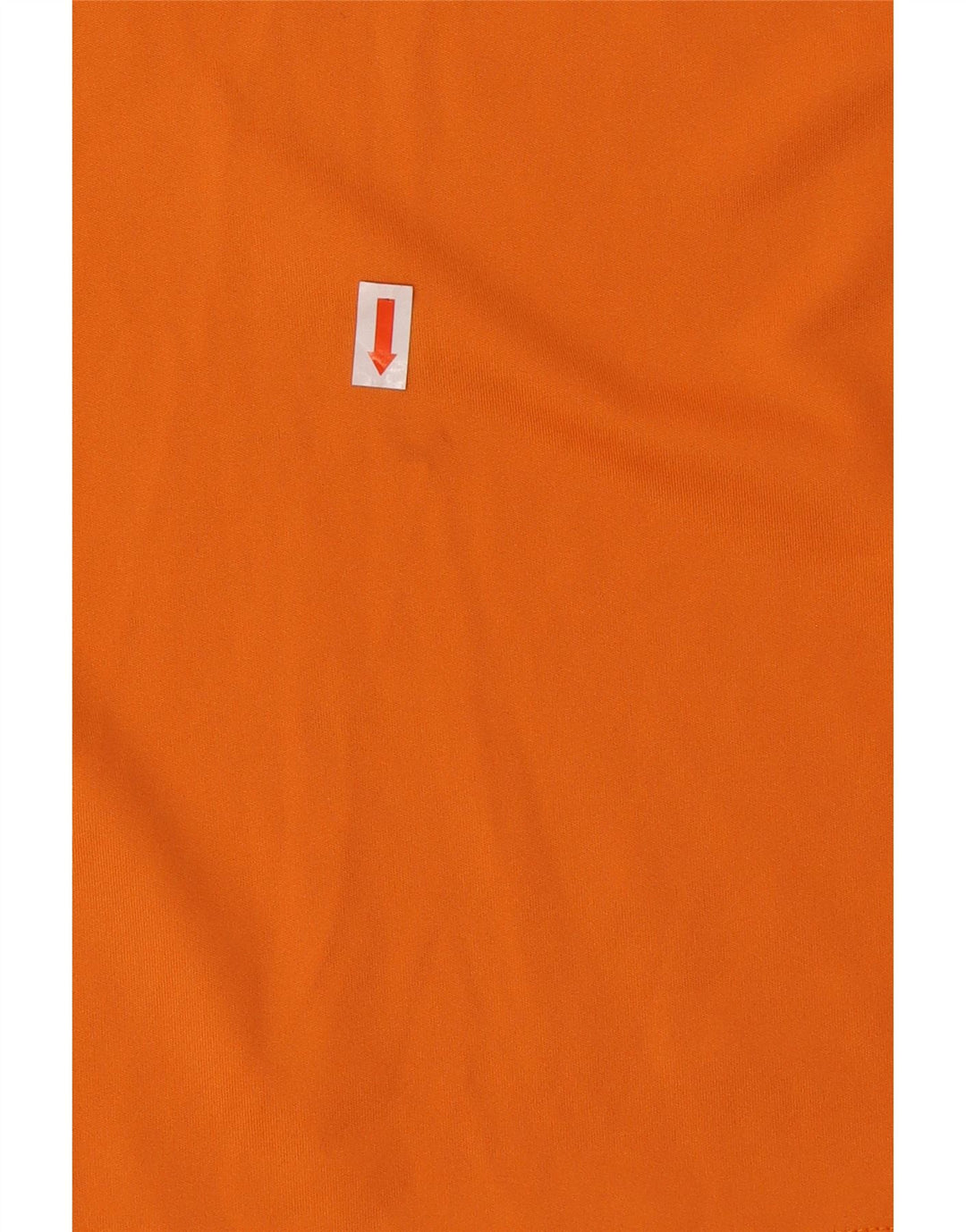 T-shirt ADIDAS da uomo Climacool Top grande in poliestere color block arancione