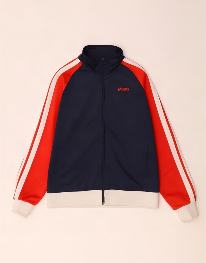 Giacca da ginnastica da uomo Asics, colore blu navy medio