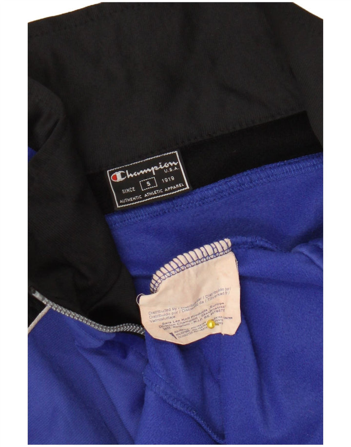 Giacca da tuta grafica da uomo Champion, piccola, in poliestere color block blu