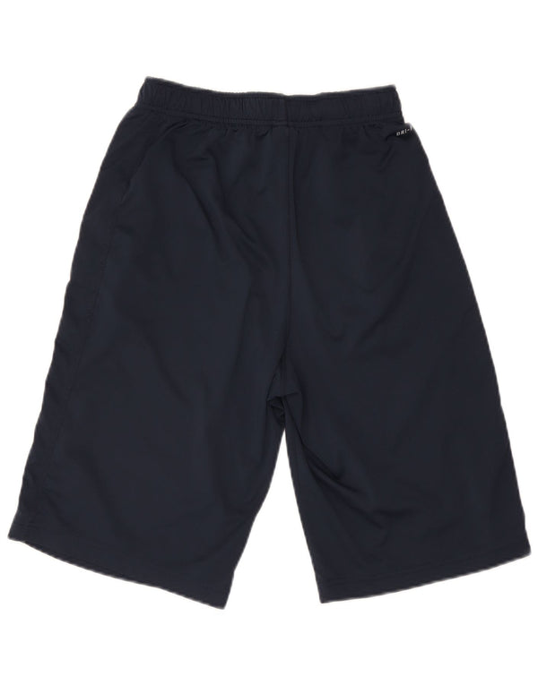 Pantaloncini sportivi NIKE Dri Fit da uomo XL blu navy in poliestere