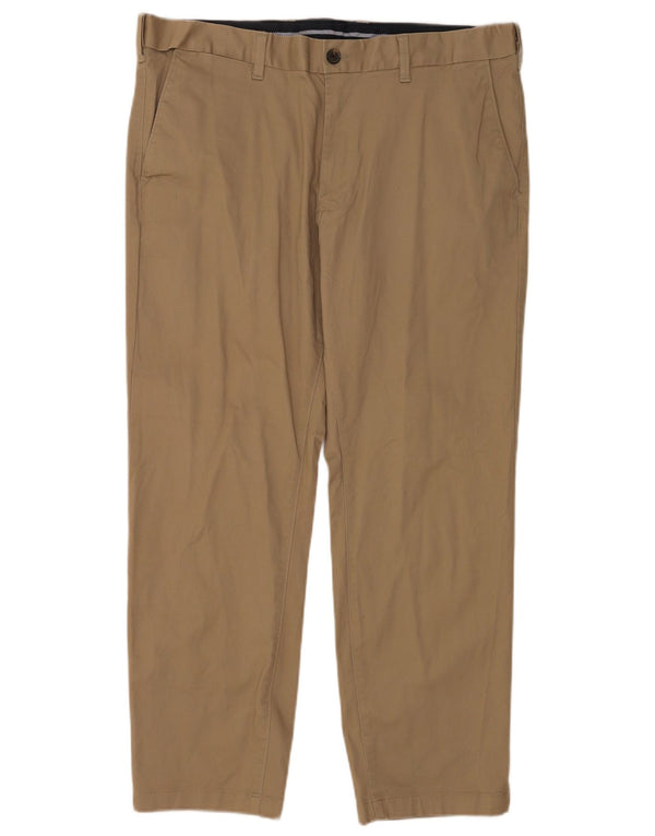 Pantaloni chino vestibilità regolare Marks & Spencer da uomo Heritage W38 L29 Beige