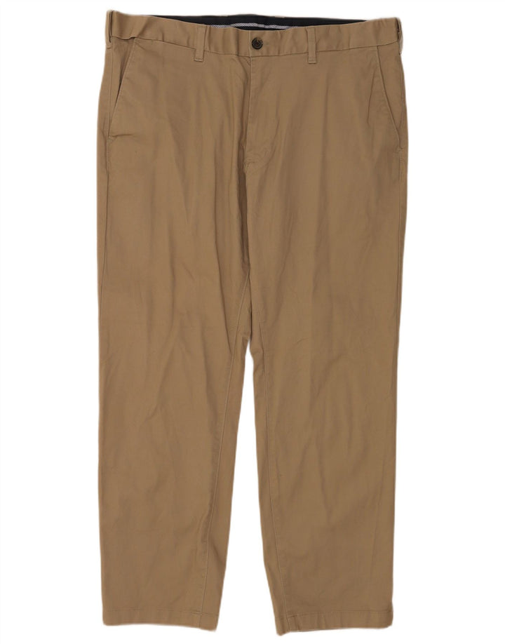 Pantaloni chino vestibilità regolare Marks & Spencer da uomo Heritage W38 L29 Beige
