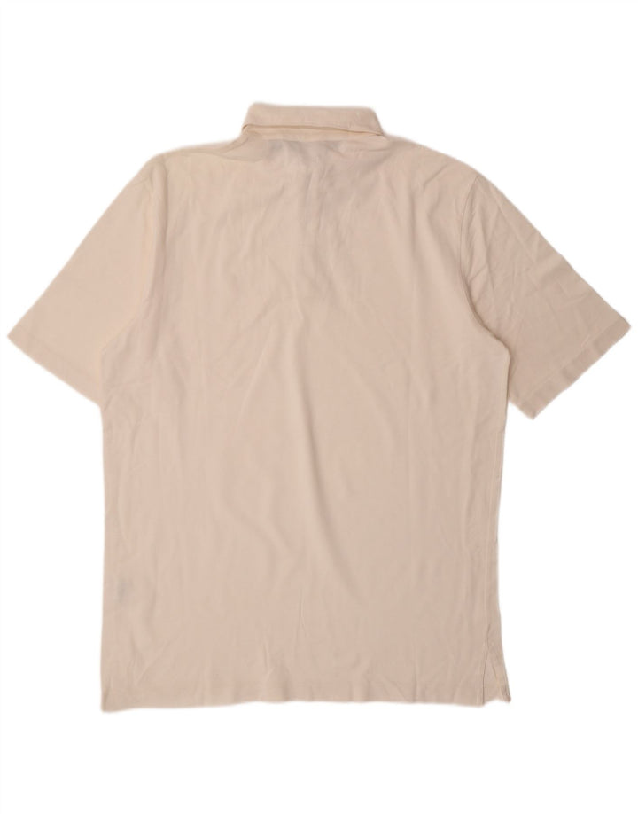 Polo da uomo RALPH LAUREN in cotone bianco medio