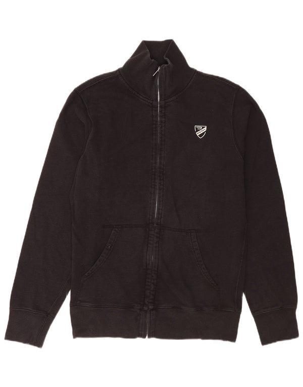 Giacca da tuta da uomo Diesel in cotone nero medio