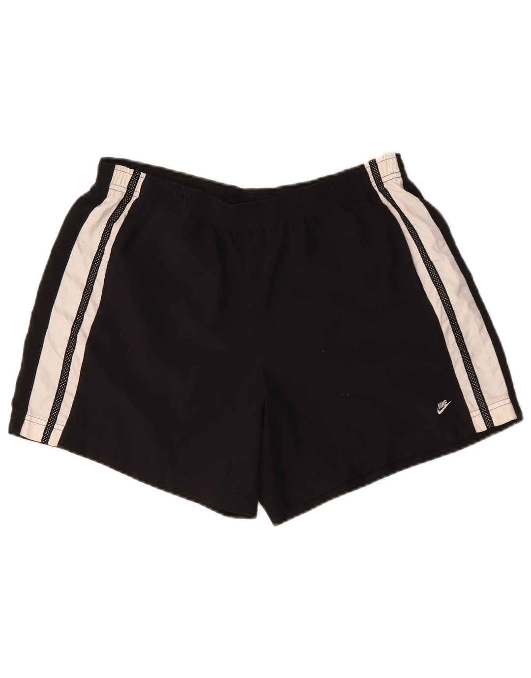 Pantaloncini sportivi Nike da donna US 12/14 Large Nero Colourblock Poliestere