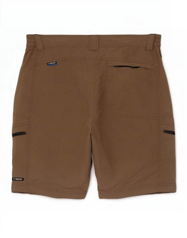 Pantaloncini cargo da uomo Brugi IT 50 Large W32 Khaki
