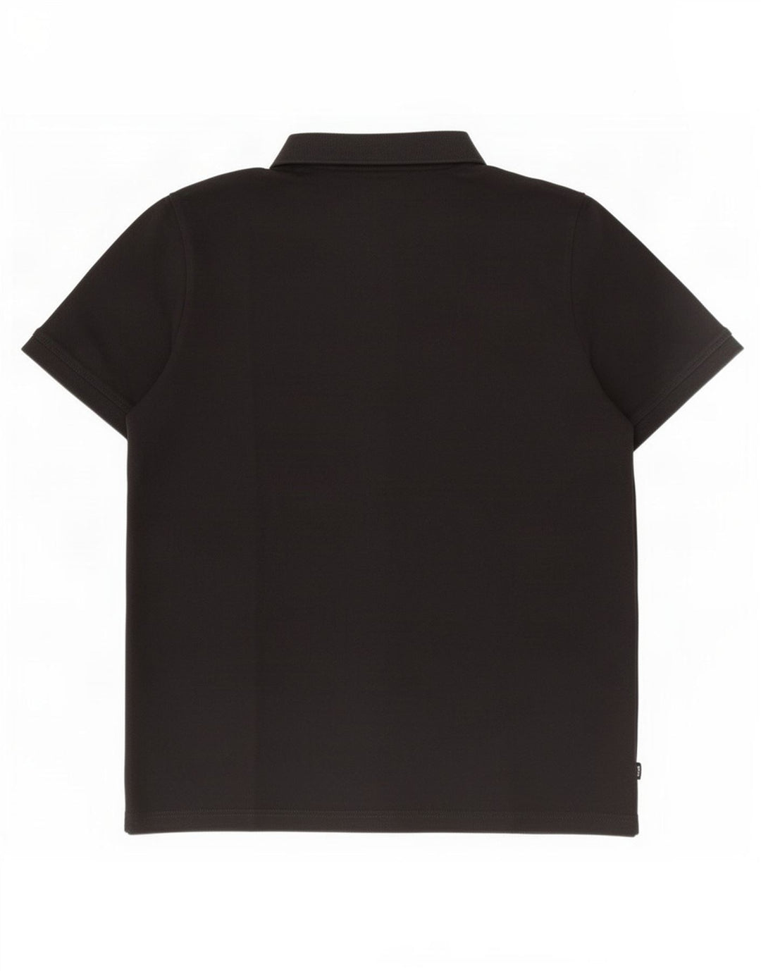 Polo Puma da uomo grande in cotone nero