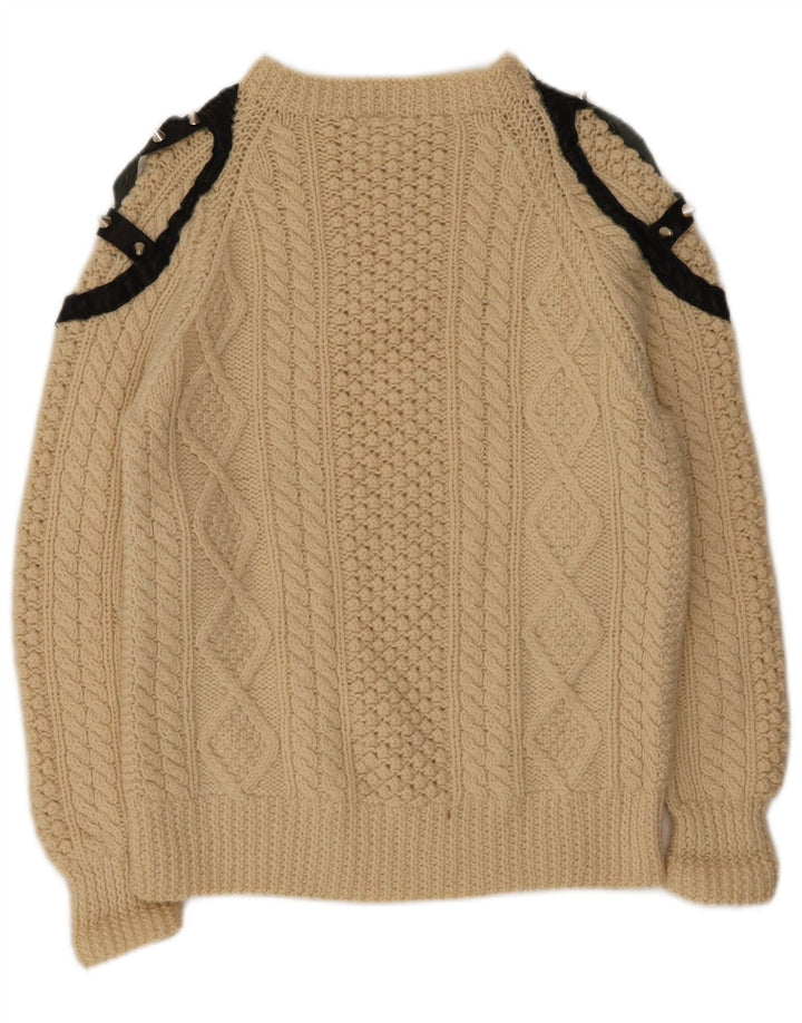 Maglione girocollo da donna The Ragged Priest UK 12 Beige medio