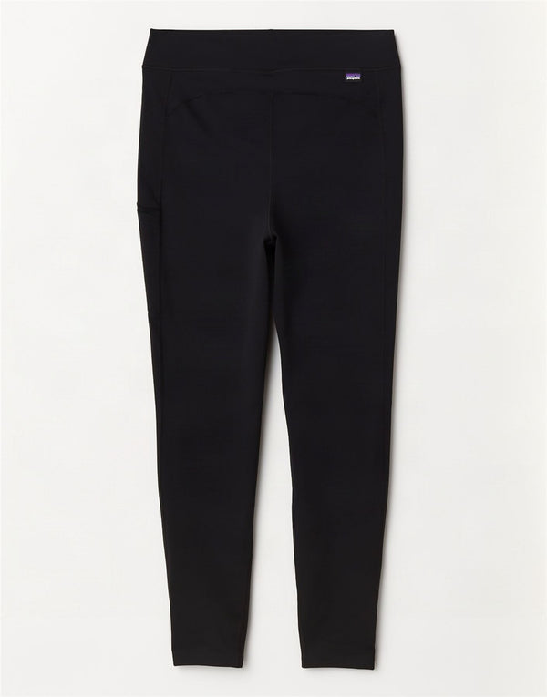 Leggings da donna Patagonia UK 16 Large Nero Poliestere