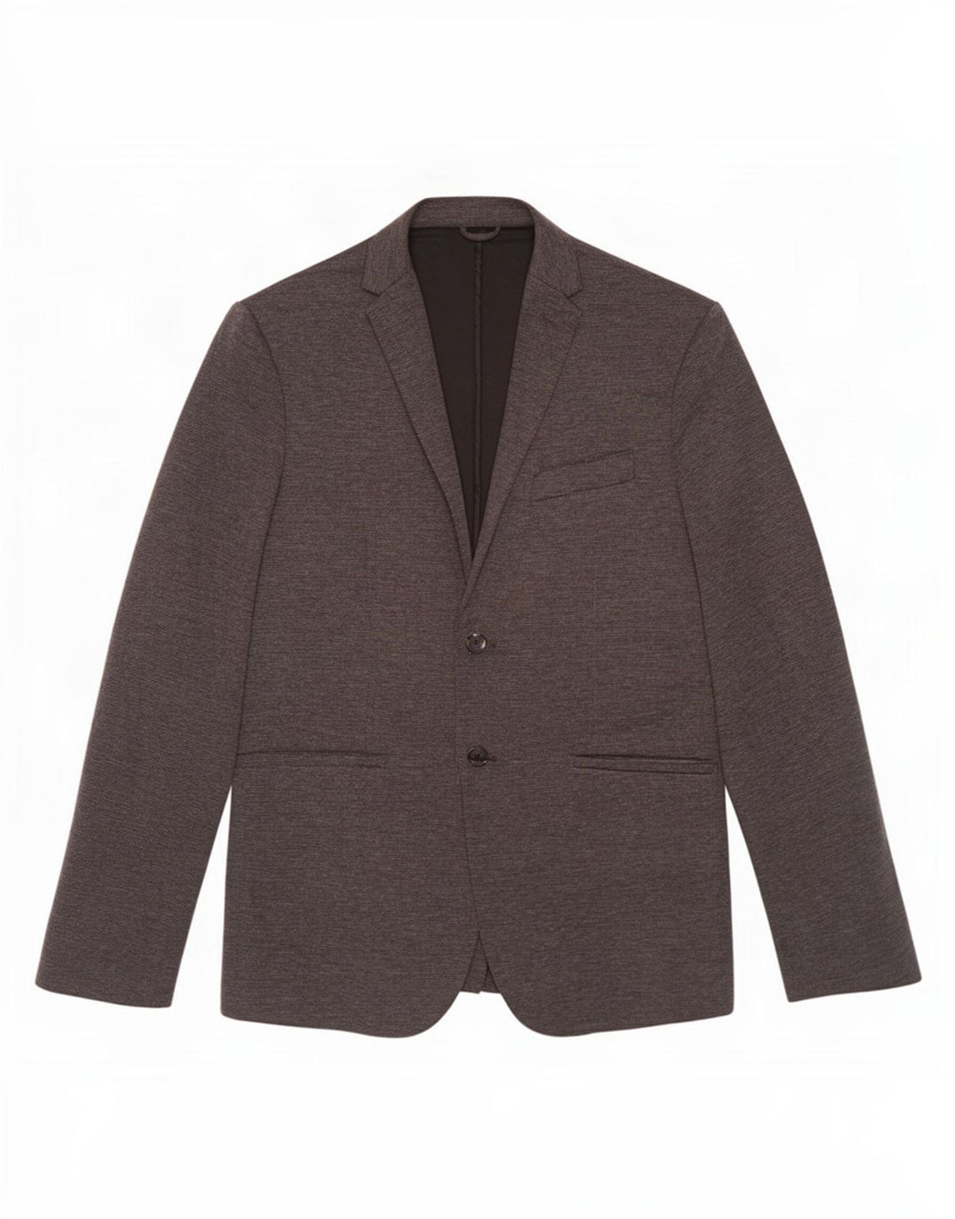 Giacca blazer da uomo a 2 bottoni Zara UK 42 XL poliestere grigio