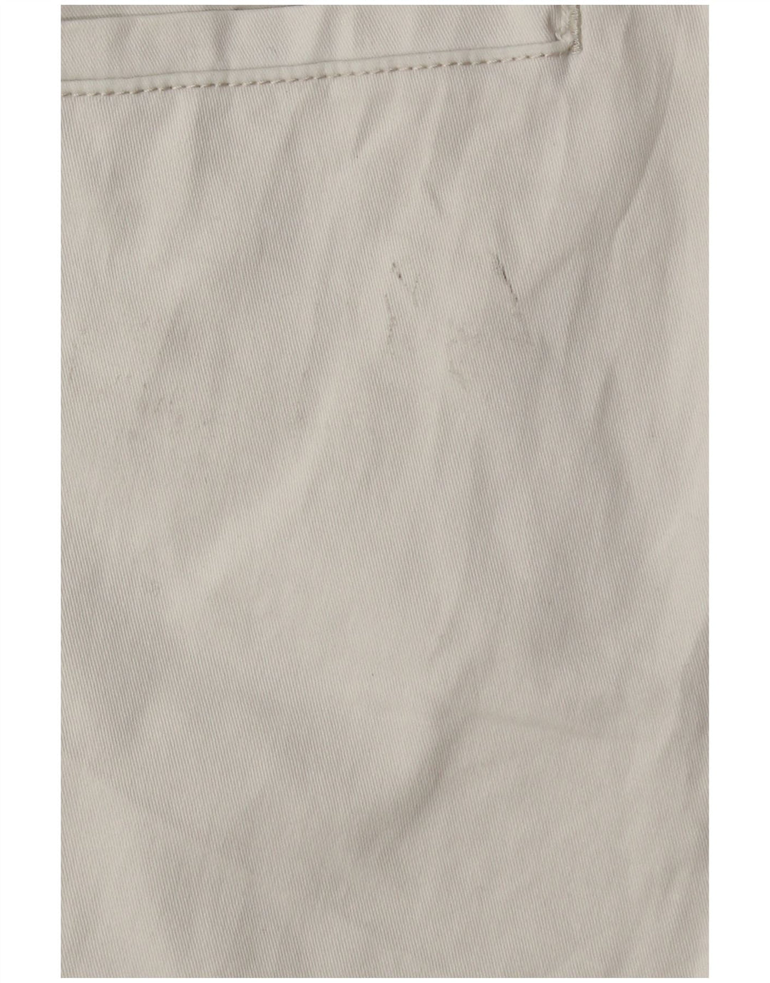 Pantaloni cargo dritti da uomo Zara EU 40 medio W31 L28 cotone bianco