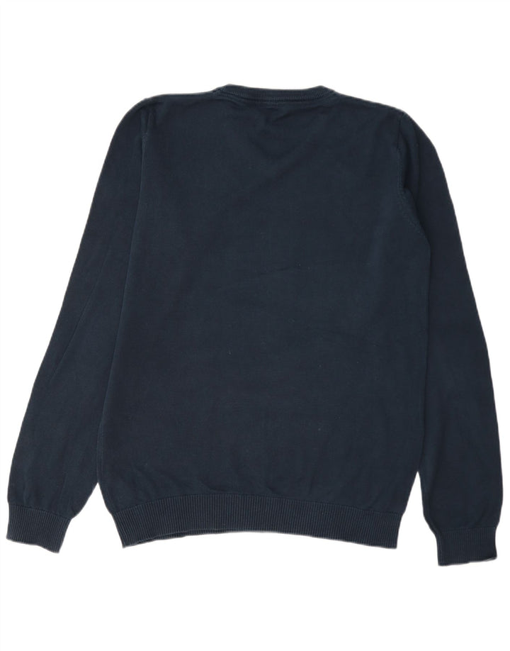 Maglione da ragazzo slim con scollo a V Marks & Spencer 15-16 anni blu navy