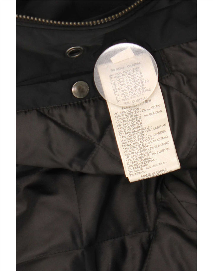Giacca Parka da donna Diesel UK 16 Large Nero Poliestere