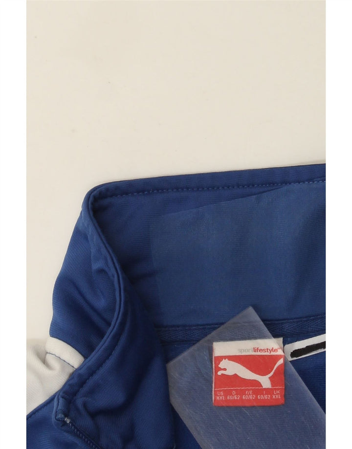 Giacca da tuta da uomo Puma 2XL Blu Colourblock