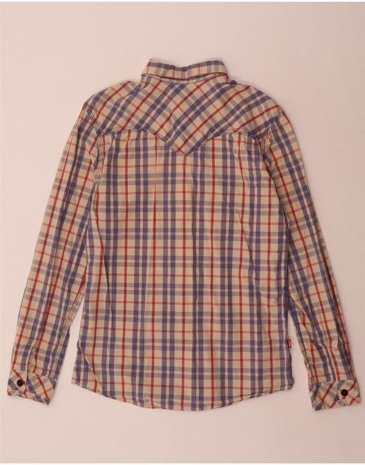 Camicia Levi's da uomo vestibilità standard in cotone a quadri multicolore medio
