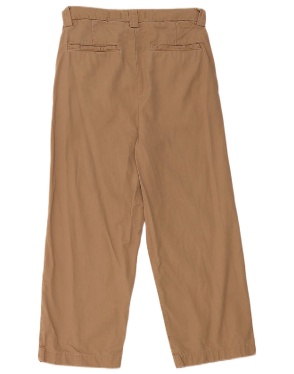 Pantaloni chino con pegging Zara per ragazzi 9-10 anni W25 L21 Lyocell beige