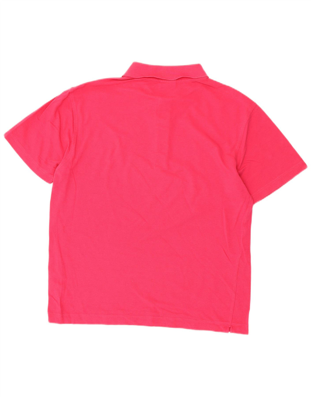 Polo da uomo Lacoste taglia 4 in cotone rosa medio