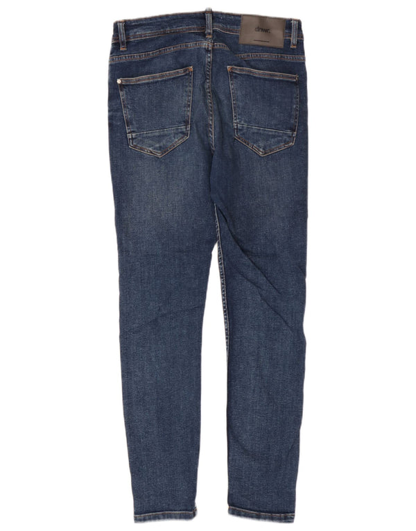 Jeans skinny da uomo Zara EU 40 medio W31 L29 cotone blu