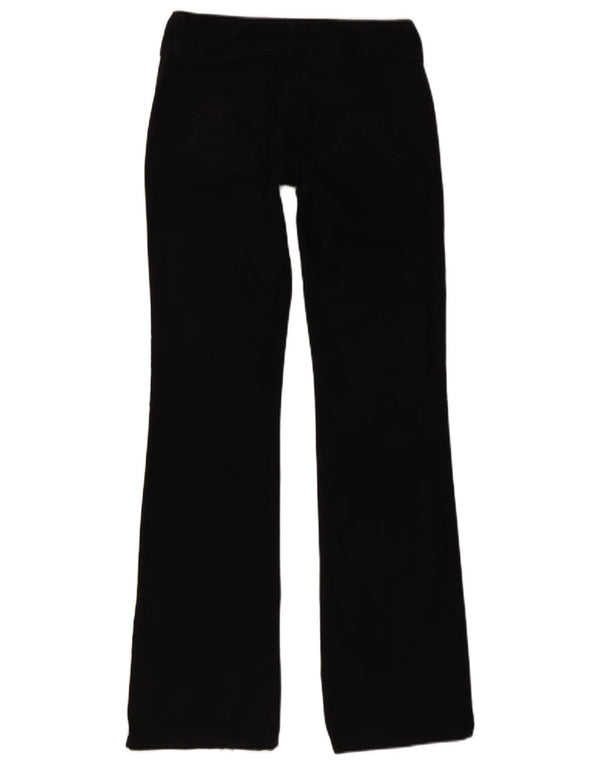 Pantaloni casual bootcut da donna Diesel W25 L32 cotone nero