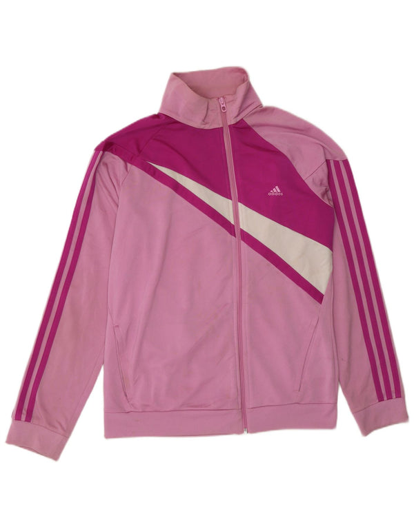 Giacca da tuta da donna Adidas UK 12/14 Colore rosa medio