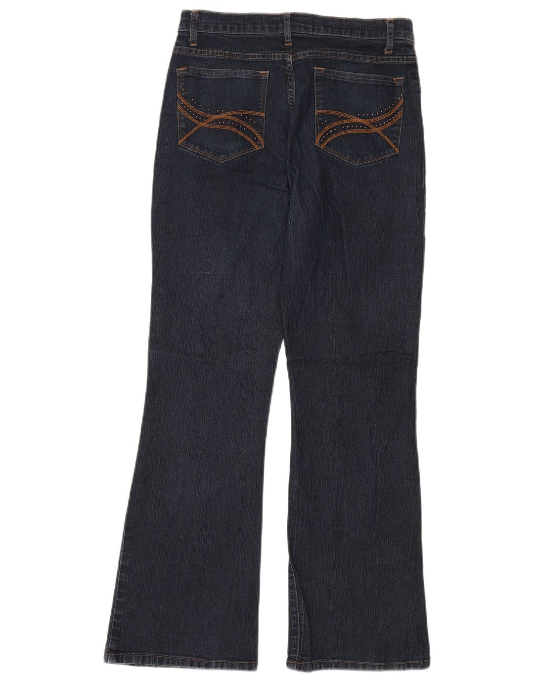 Jeans bootcut da donna LEE a vita alta US 8 medio W28 L30 blu navy